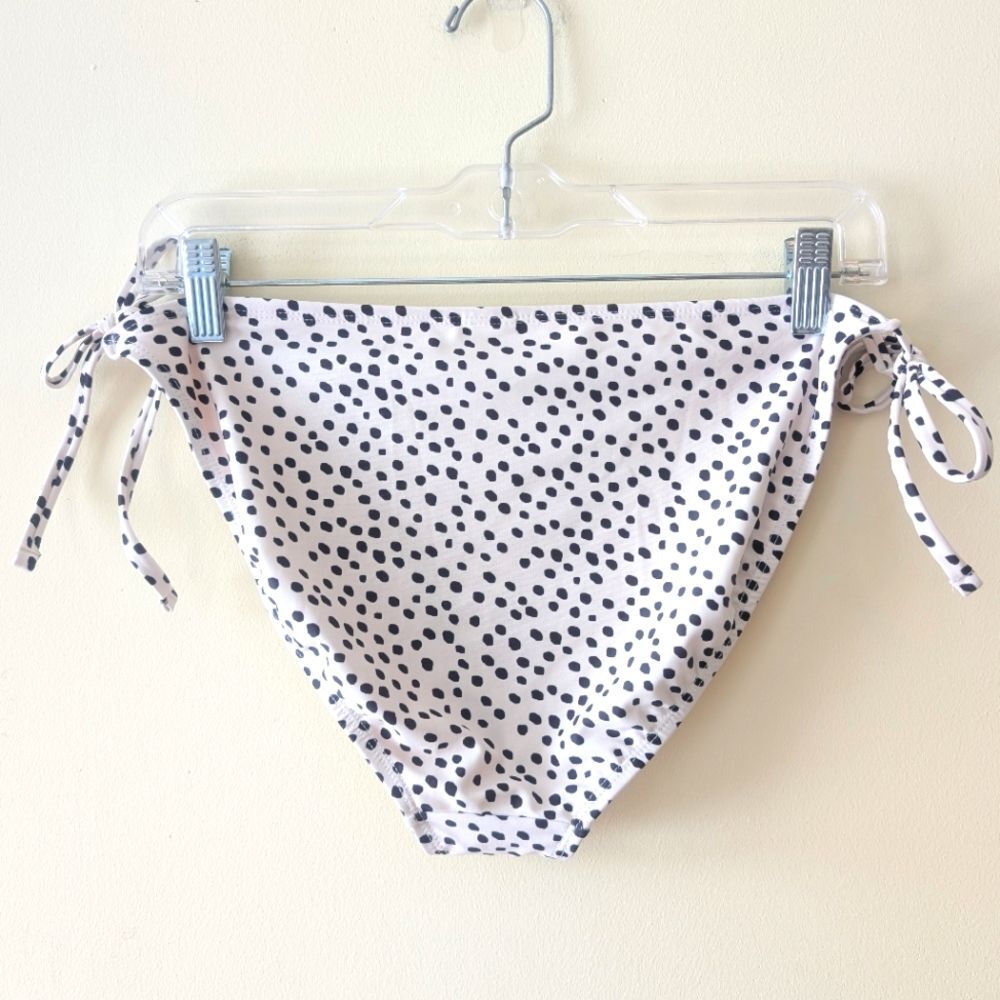 Old Navy String Bikini Swim Bottom Polka Dot Size Medium - Picture 3 of 6